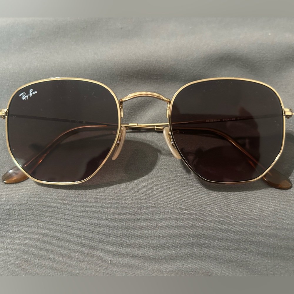COPY - Ray ban Hexagonal Flat Lens Sunglasses